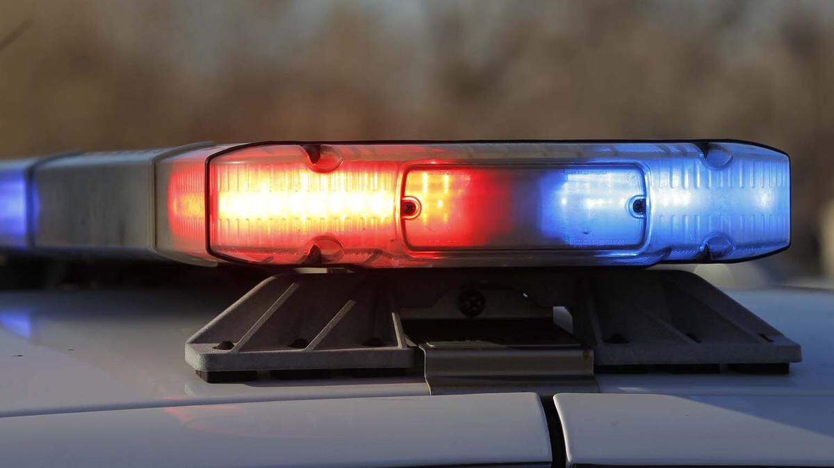 File photo: police lights