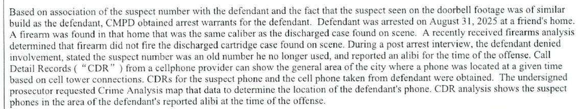 Assistant District Attorney Desmond McCallum laid out some of the reasons why prosecutors dismissed the first-degree murder and attempted armed robbery charge against David Graves.