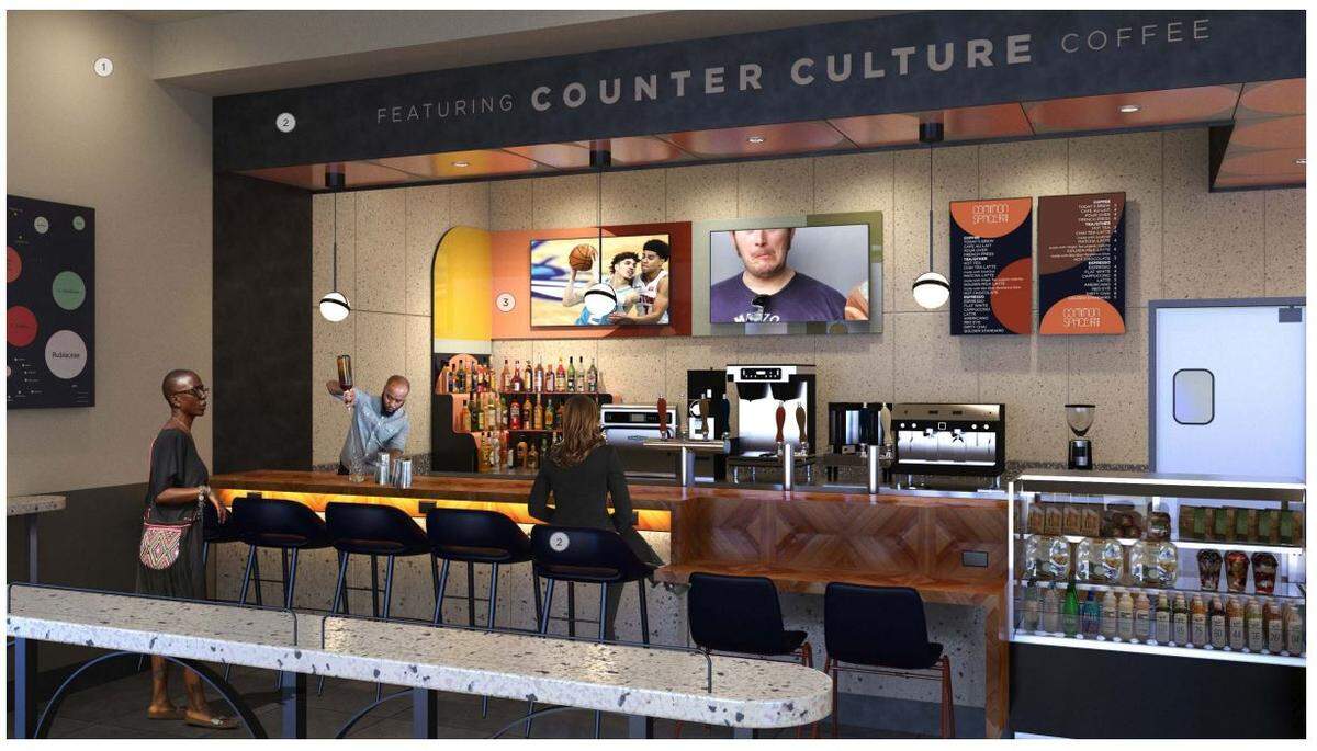 Commonspace at Charlotte Douglas International Airport will be a coffee bar featuring Counter Culture Coffee&nbsp;during the day and transition into a cocktail bar with local brews in the afternoon and evening.