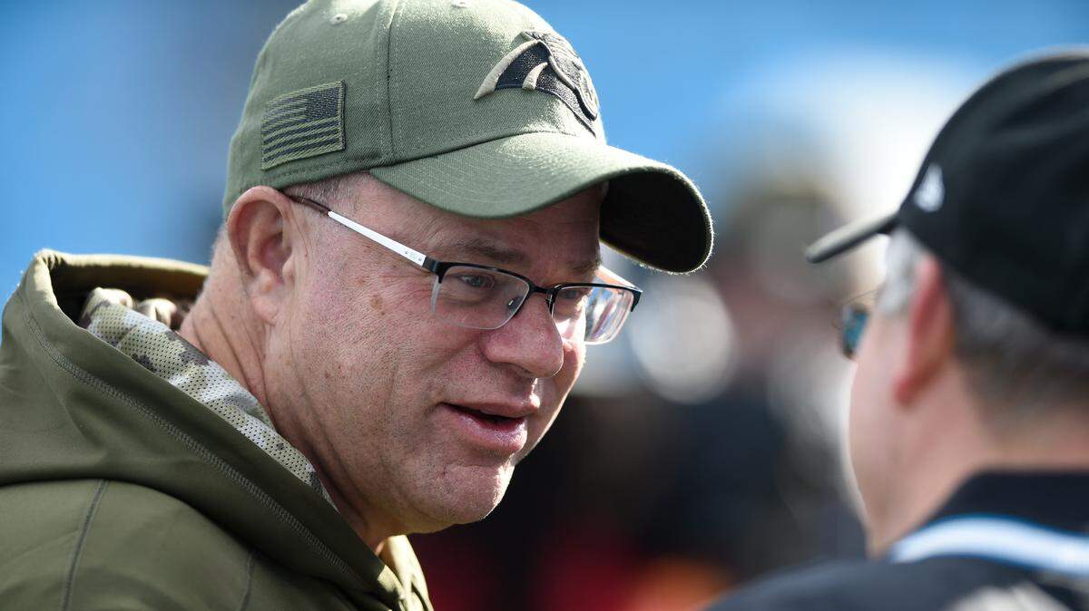 Carolina Panthers owner David Tepper addressed a small group of local media on Tuesday to discuss the team’s 7-9 season and upcoming changes.