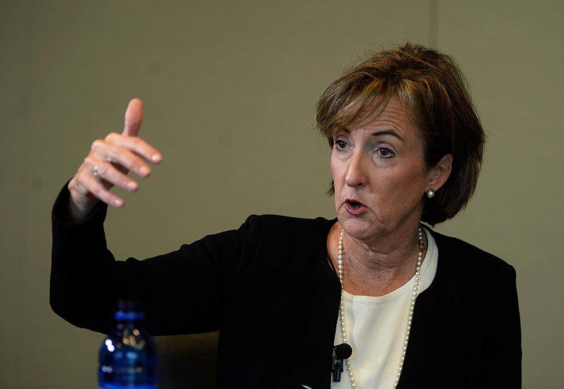 Mary Mack, Wells Fargo’s CEO of consumer and small business banking, has also been active in the Charlotte community.