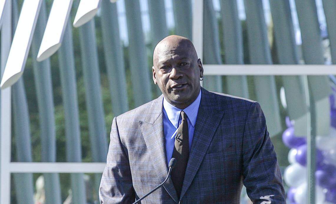 Charlotte Hornets owner Michael Jordan shed a tear at the opening of the first Michael Jordan Family Medical Clinic with Novant Health. Now, Novant celebrates the opening of the second clinic.