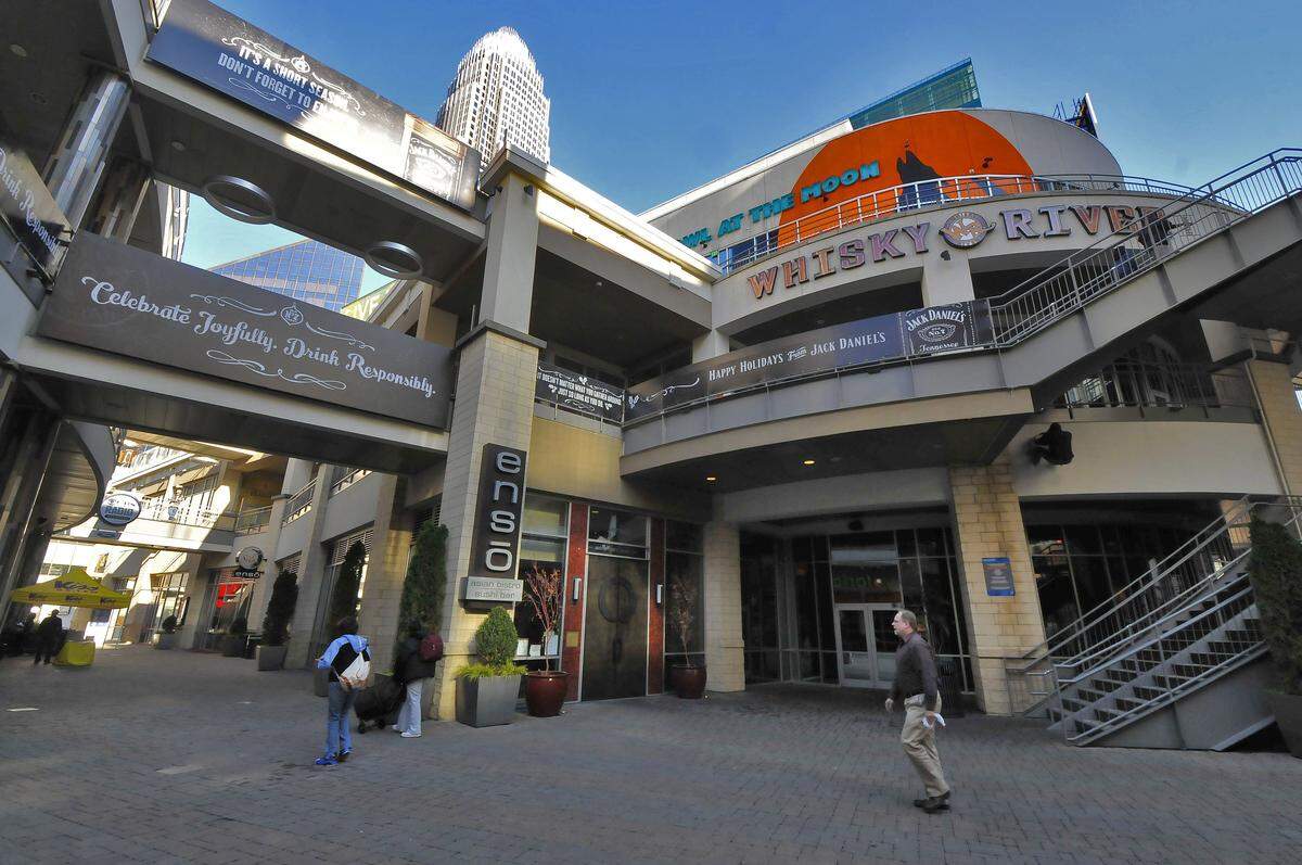 The Epicentre entertainment complex in uptown Charlotte has struggled during the COVID-19 pandemic.