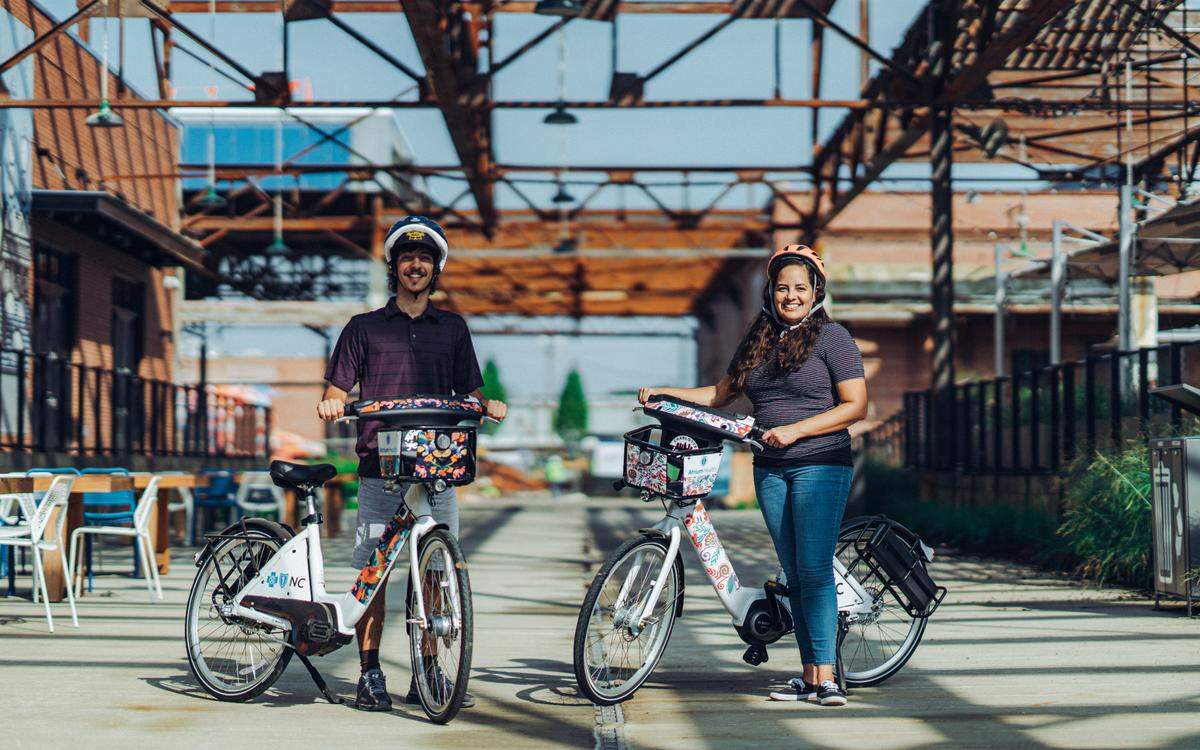 Charlotte Joy Rides bikes can be found at 33 stations.