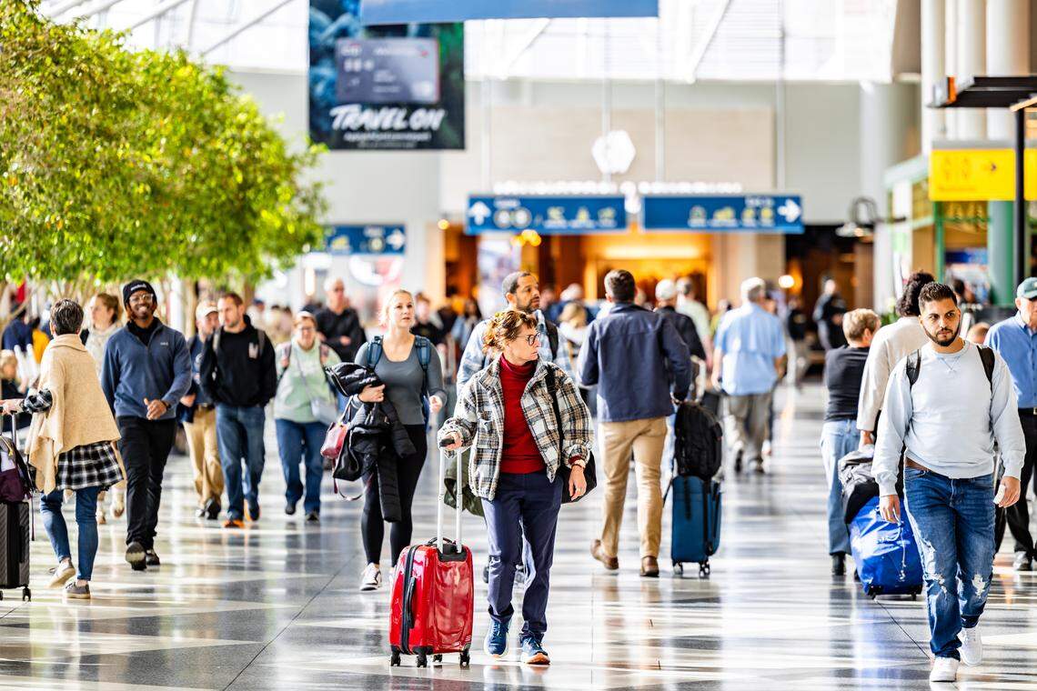 This Thanksgiving season, CLT is gearing up for 1.9 million travelers between Nov. 20 and Dec. 2, with Nov. 29, Nov. 30 and Dec. 1 expected to be peak travel days.