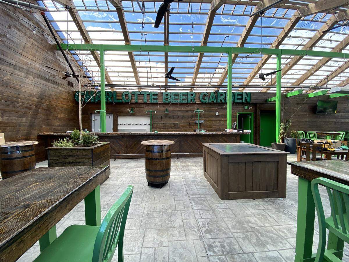 Charlotte Beer Garden has four bars in three stories in South End.