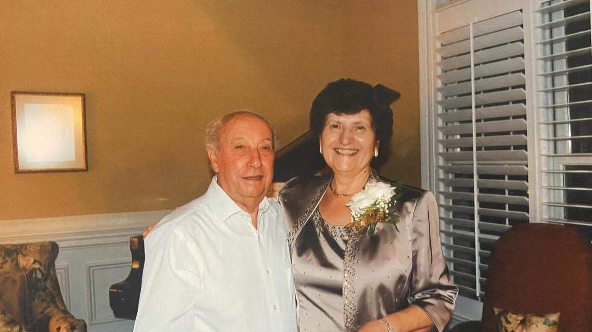 Philip and Maria Katopodis on their 50th wedding anniversary.
