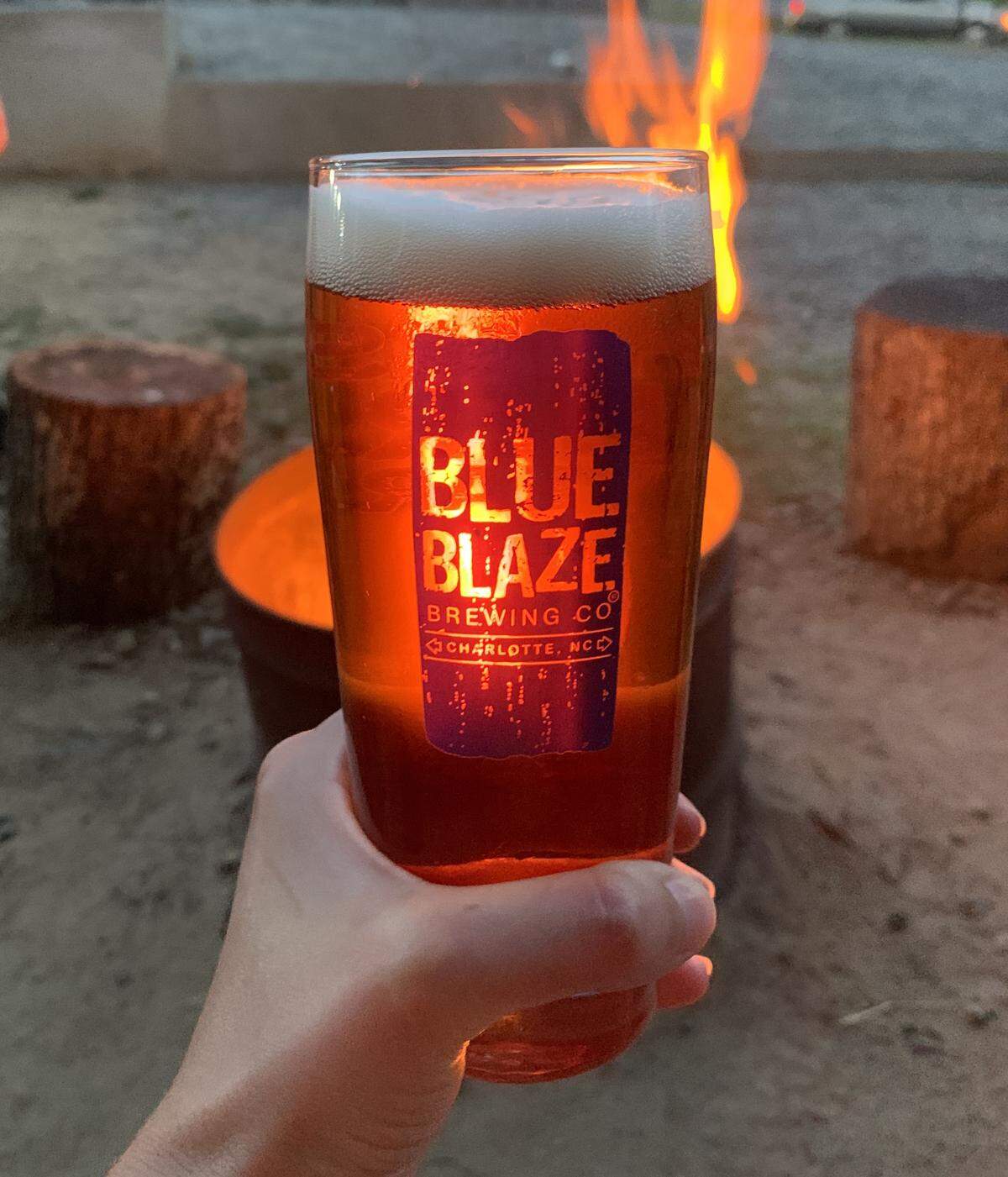 Blue Blaze’s S'mores Blonde Ale incudes chocolate and graham cracker notes. 