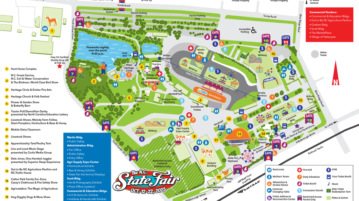 Road construction may change how you get to the North Carolina State Fair this year