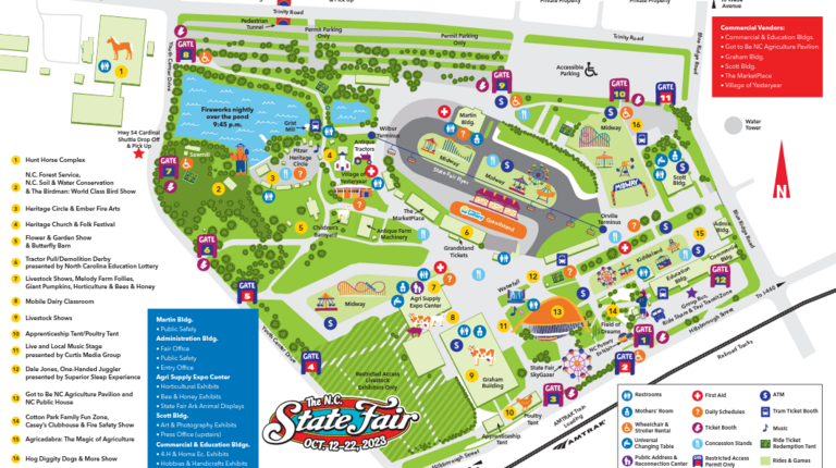 Road construction may change how you get to the North Carolina State Fair this year