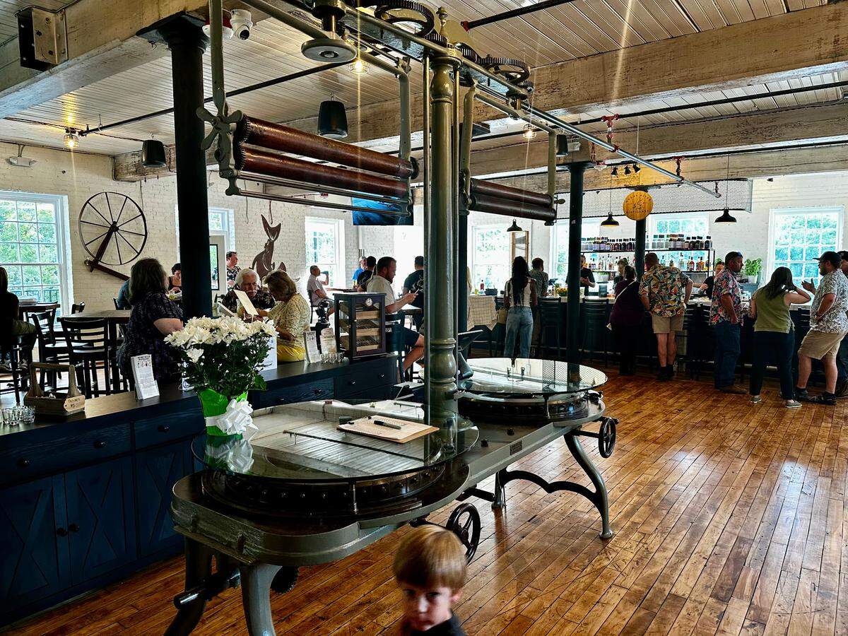 A look inside Muddy River Distillery.