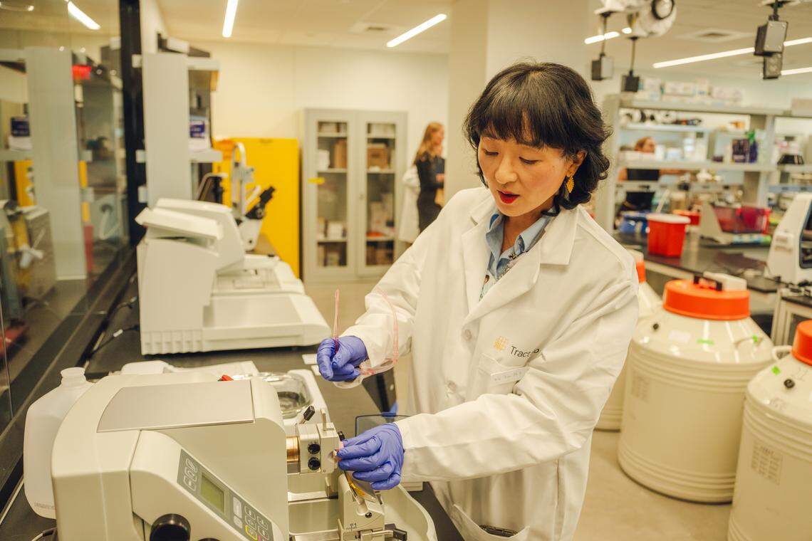 Tract Bio opened its new lab in Charlotte in November at The Pearl. The company conducts research for cancer and inflammatory diseases. 