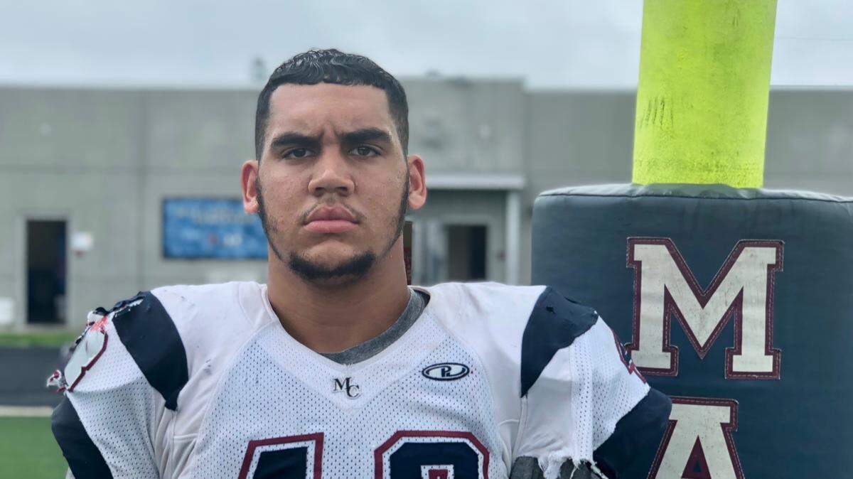 Mallard Creek offensive lineman Parker Moorer says his team has one goal this season: Get back to the 4AA state finals – and win it. Moorer de-committed from Maryland Saturday and re-opened his recruitment.