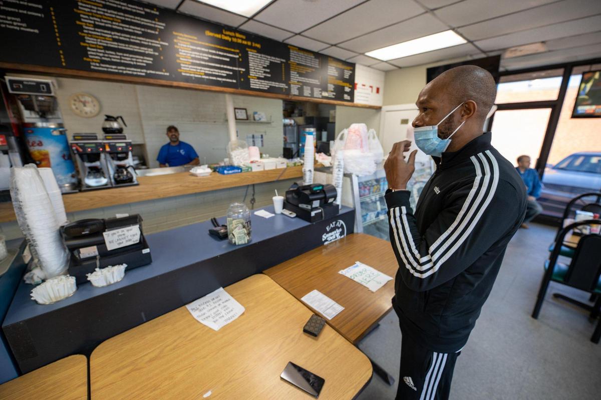 Lemond Crayton-Hart, upon hearing that Sammy’s Deli was closing, said he was saddened by the news.