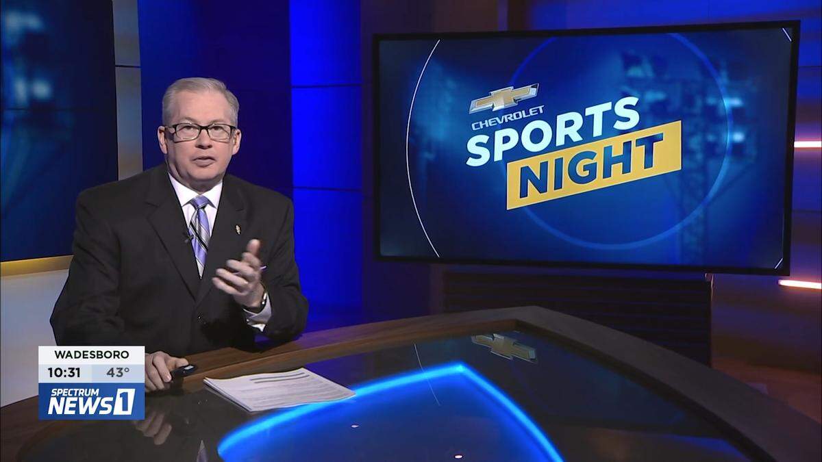 Local sports TV journalist Jason Brown anchors the Chevrolet Sports Night program for Spectrum News prior to his heart transplant. Brown, 51, had his transplant in March 2023 and plans to return to work on Aug. 30, 2023.