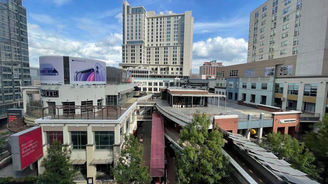 Charlotte’s uptown Epicentre faces foreclosure after owner defaults on loan