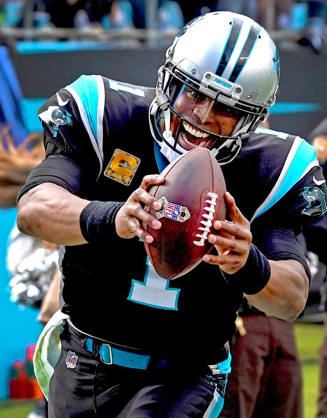Panthers quarterback Cam Newton has become known for his emotional celebrations, which has rubbed some critics the wrong way.