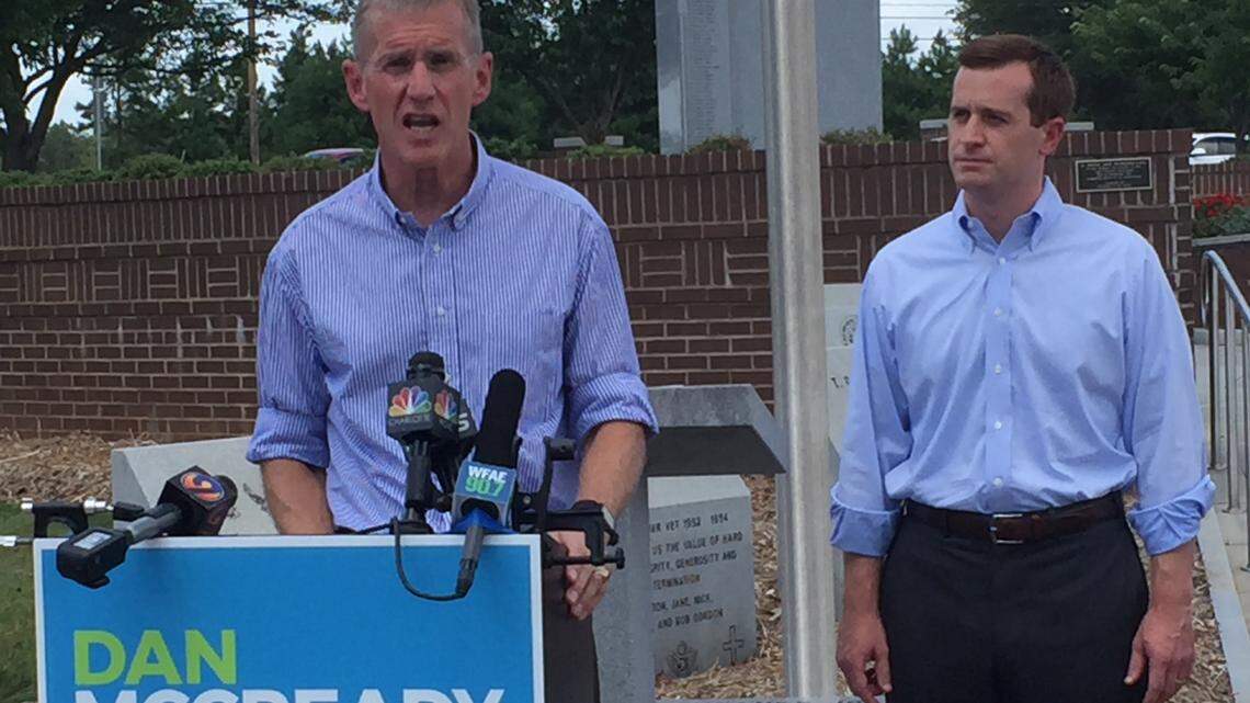 Former Gen. Stanley McChrystal joins Democrat Dan McCready.