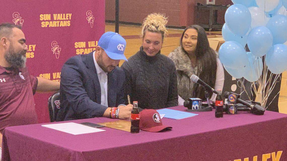 Sun Valley QB Sam Howell ‘flips’ from one ACC school, chooses another