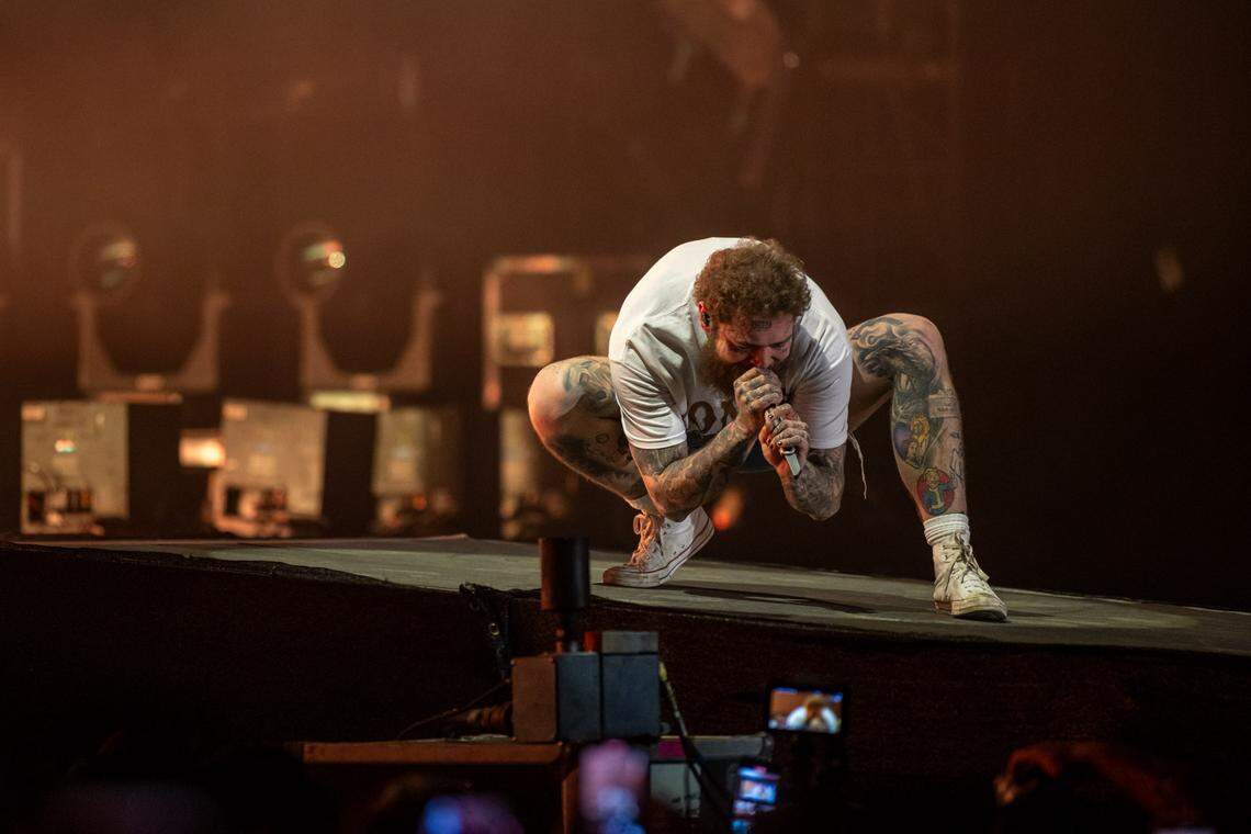 Post Malone at Lovin’ Life Music Fest.