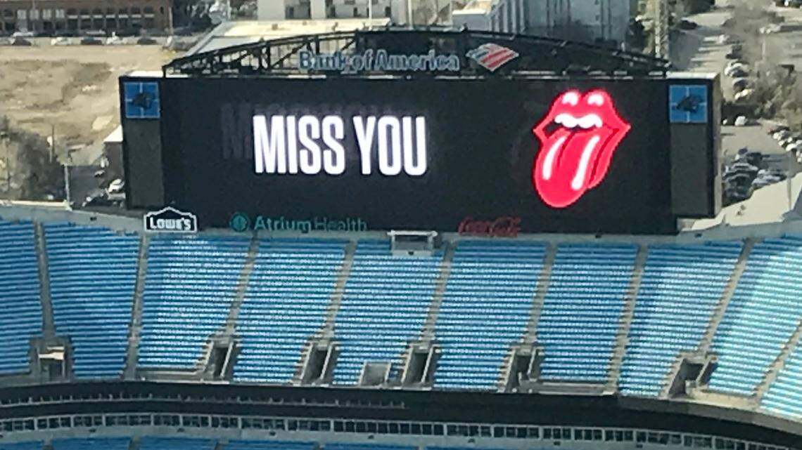 It sure looks like the Rolling Stones will be coming to BofA Stadium this year