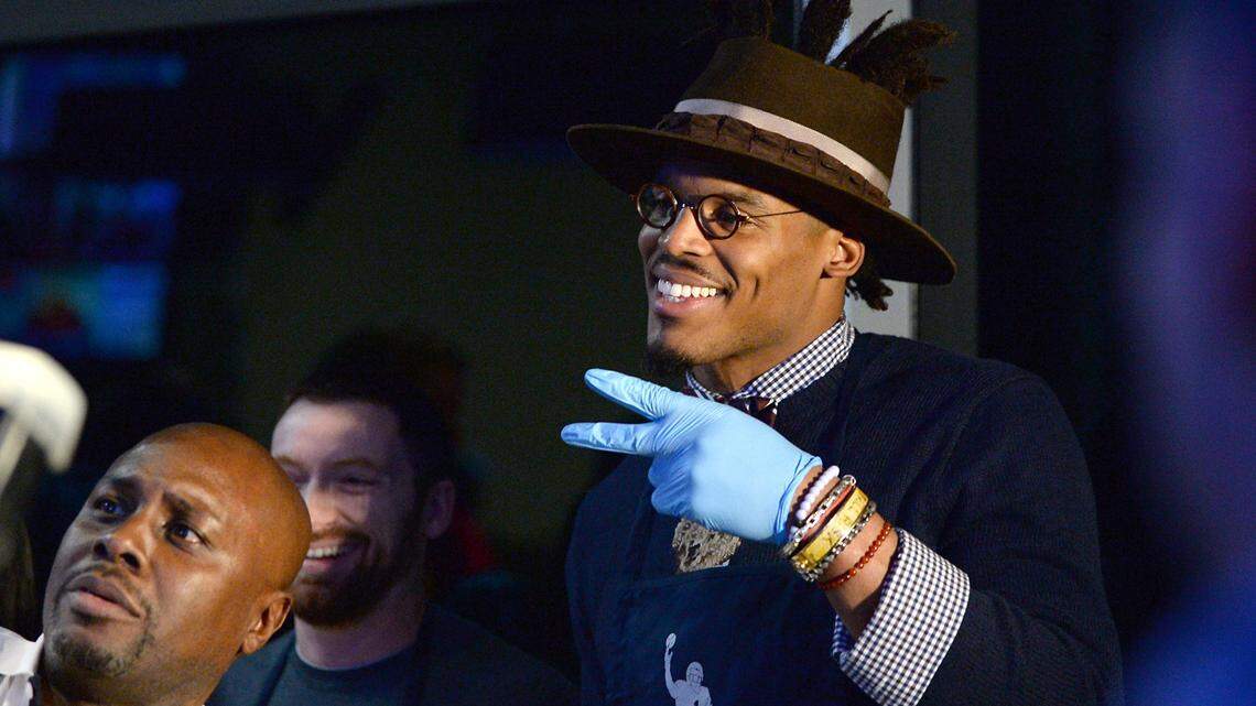Cam Newton’s off-the-field highlights in Charlotte: Helping kids and a scary wreck