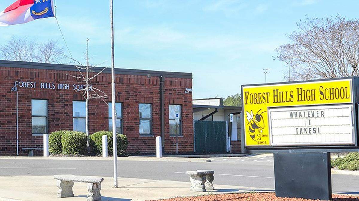 Forest Hills High School in Marshville, North Carolina