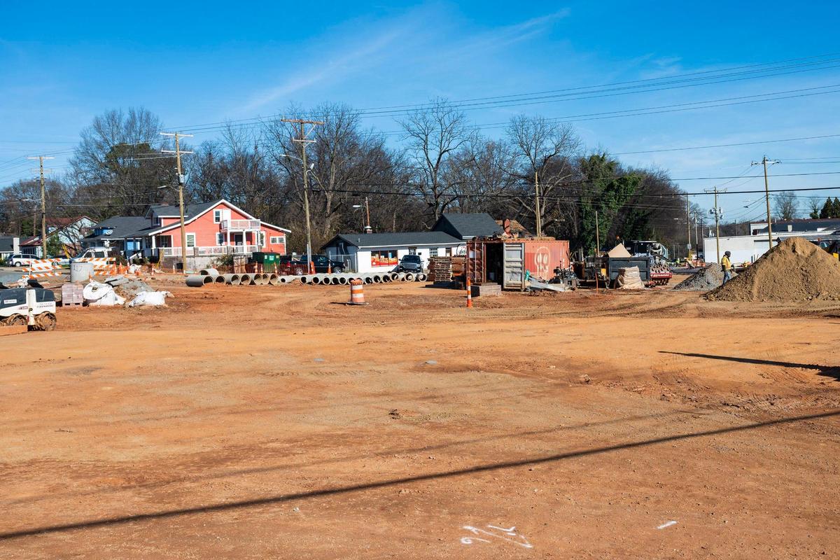 A new roundabout will replace the traffic signal at the intersection of Tuckaseegee, Berryhill and Thrift roads. There will also be improvements to the crosswalks, as well as new sidewalks, bicycle accommodations, planting strips and landscaping. It’s estimated to be complete mid-2022.