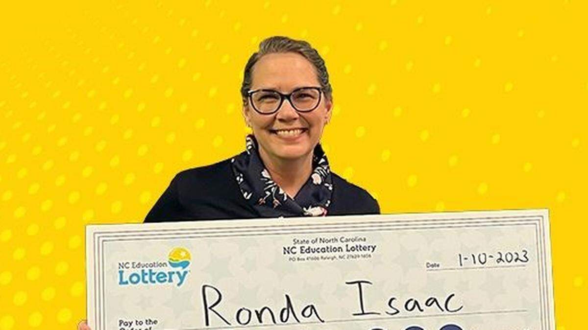 Ronda Isaac said she was “in shock” when she learned she won.