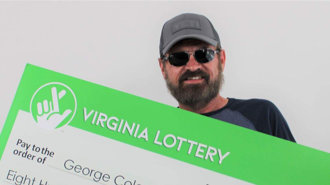 George Cole said he’ll use his prize to pay bills.