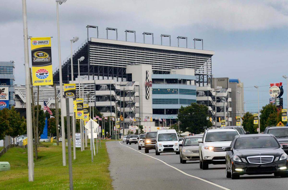 Pack some patience if you’re traveling anywhere near Charlotte Motor Speedway in Concord, NC, this weekend. Expect traffic congestion around Sunday’s NASCAR race.