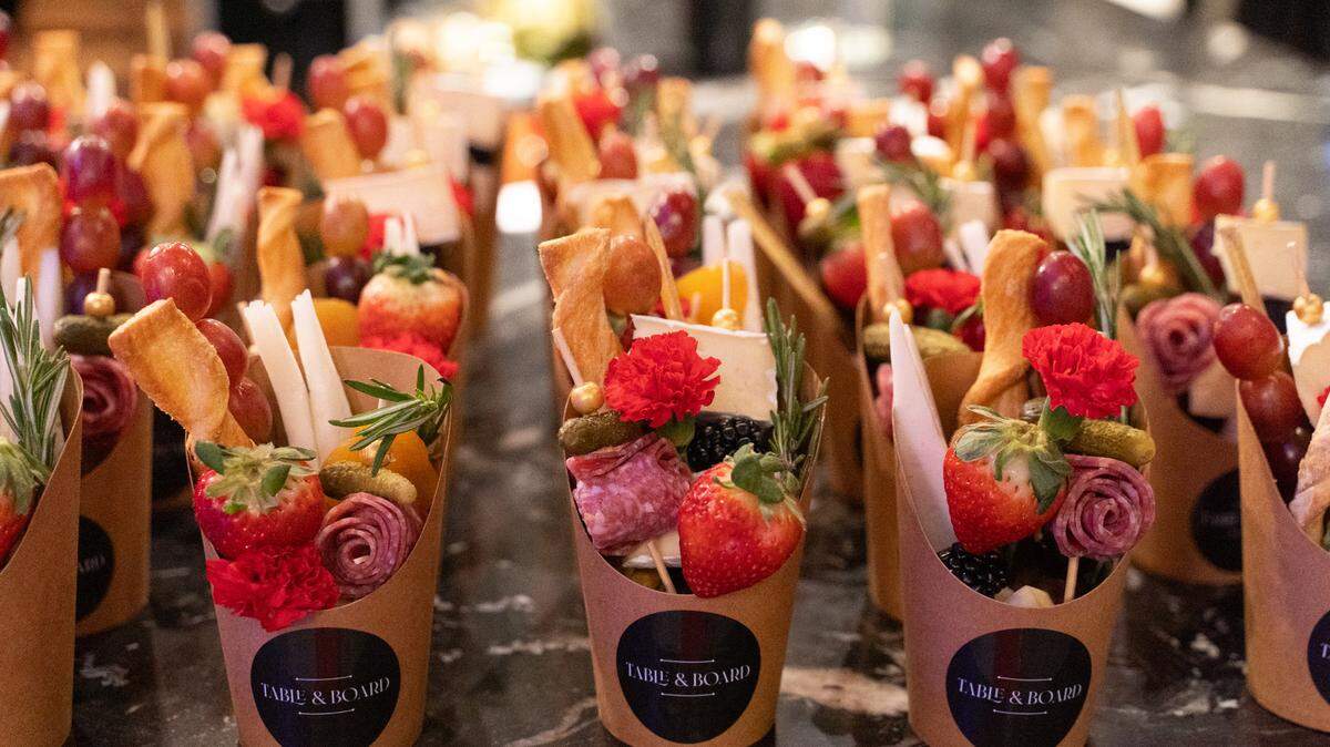 You can stop in to Table & Board for a customizable snack, or you can order catering for a crowd.