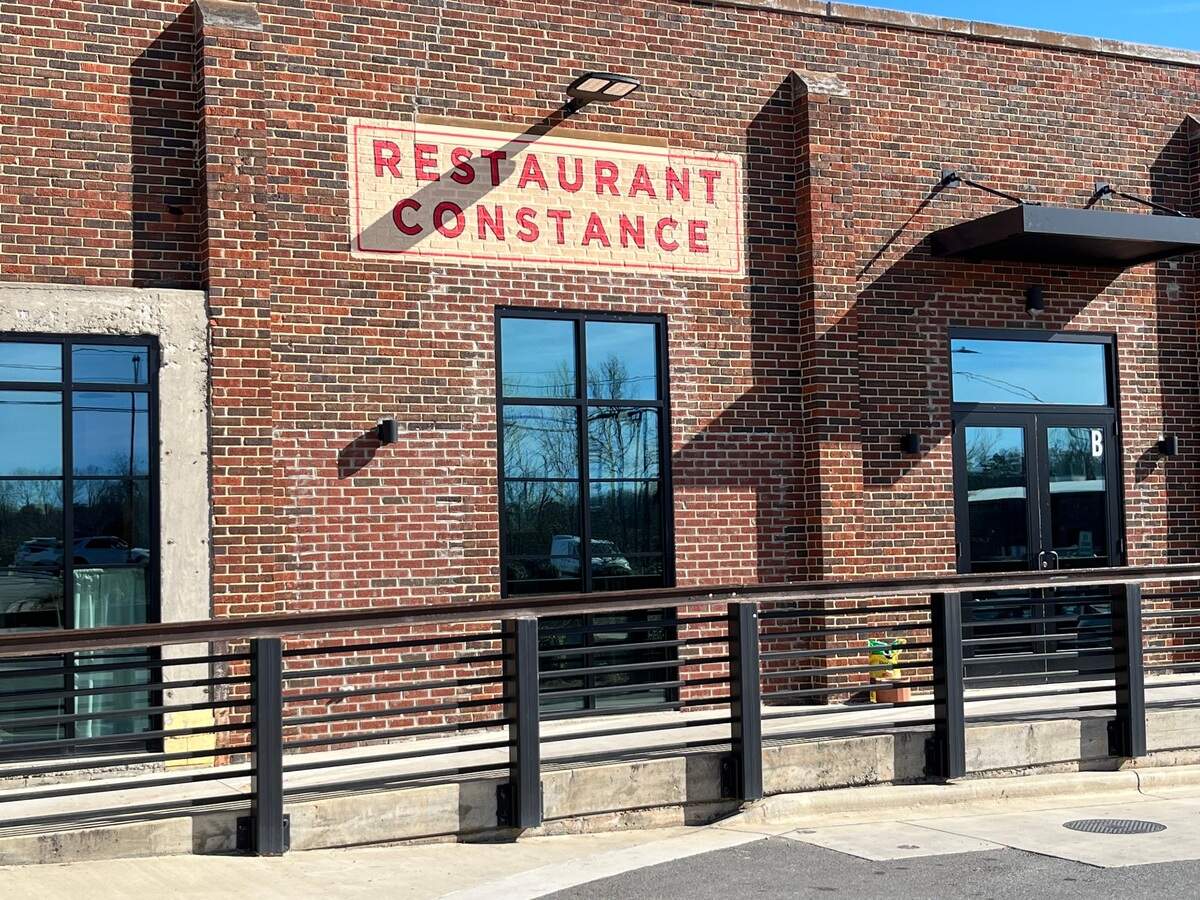 Restaurant Constance is at 2200 Thrift Road.