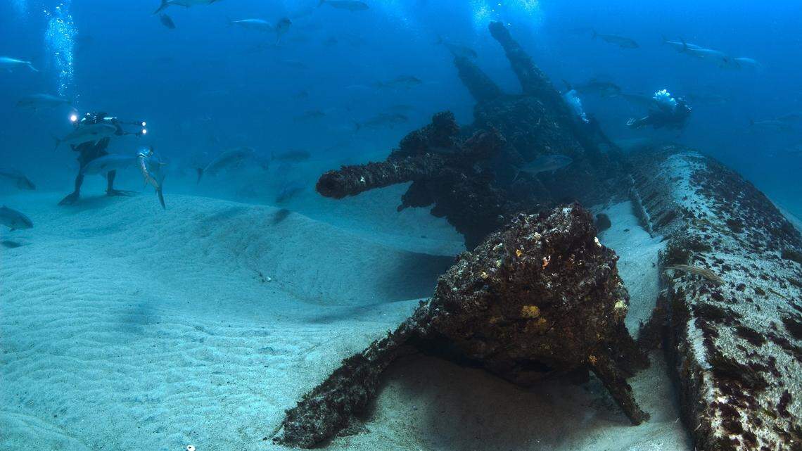 The World War II wreck of a German U-boat, U-701, sits in 110 feet of water off Cape Hatteras. The N.C. Aquarium at Roanoke Island will live-stream exploration of an unidentified shipwreck off Hatteras Island on June 25.