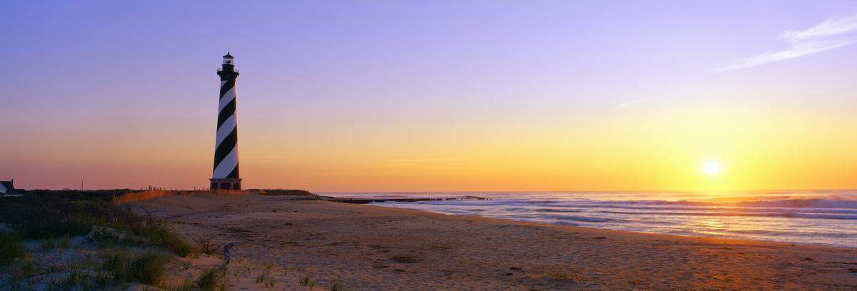 Cape Hatteras Lighthouse is a stunning OBX destination.