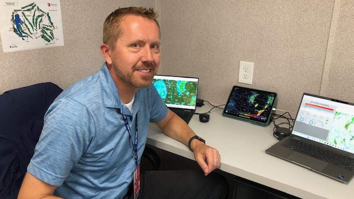 Wells Fargo Championship: Meet the man who can stop a PGA tournament in an instant