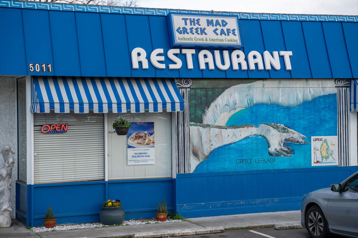 The Mad Greek Restaurant has been open on South Boulevard since 1991. Originally it was called Hugo’s Diner.