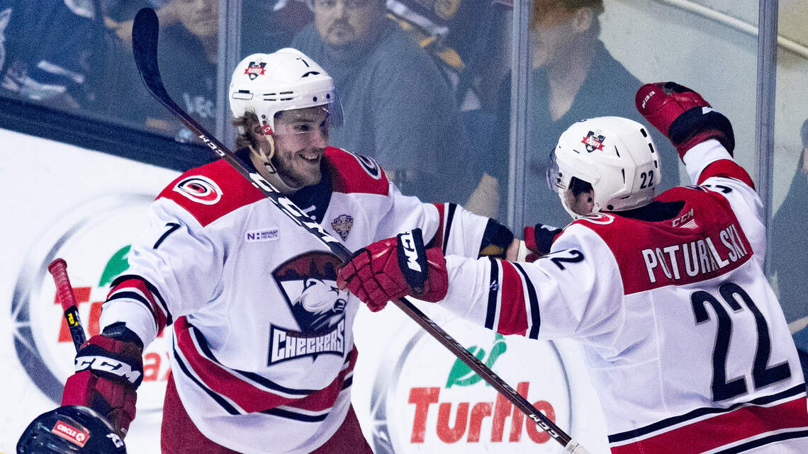 Champions: Charlotte Checkers hold off Wolves to win their first AHL Calder Cup