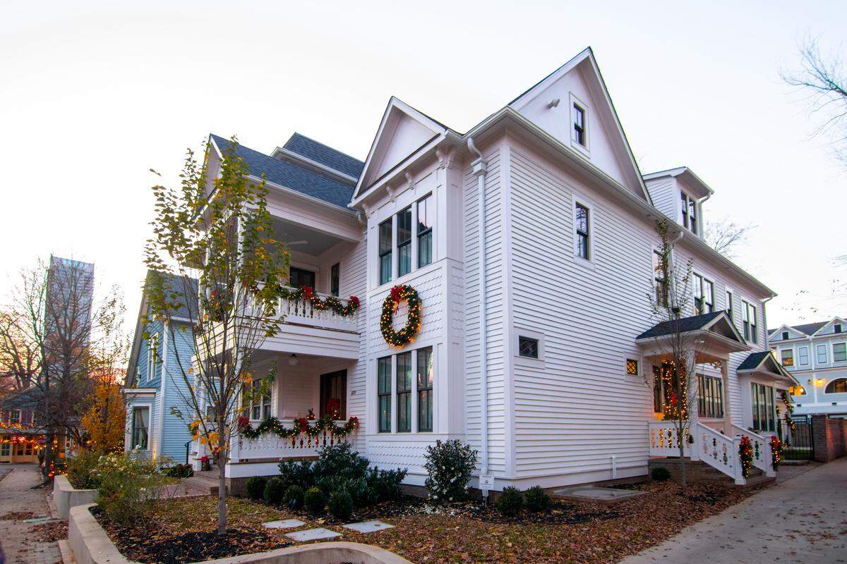 The Alston Residence on North Pine Street will be part of the Fourth Ward Holiday Home Tour.