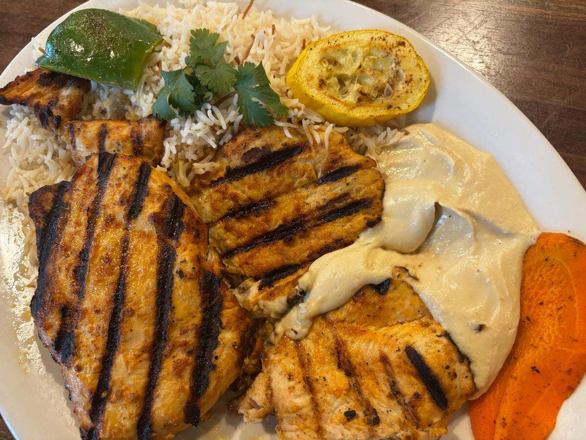 A dinner platter at The Valley Grill.