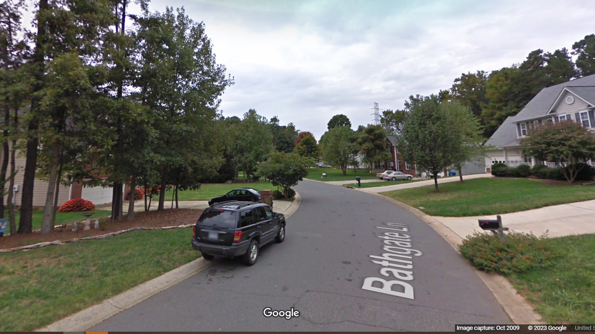 Matthews Police Department say the body of teen was found in a utility right-of-way near the 2800 block of Bathgate Lane.