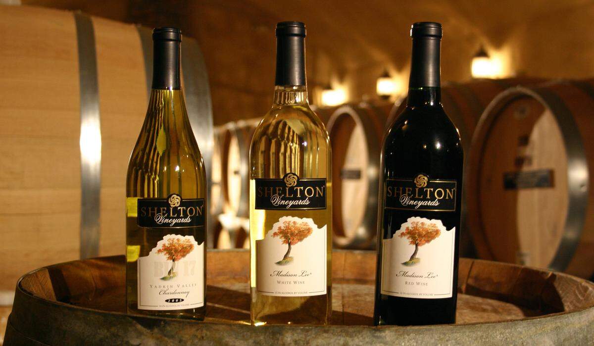 Shelton Vineyards is part of the Yadkin Valley Winter Wine and Beer Passport and includes a restaurant and picnic areas.