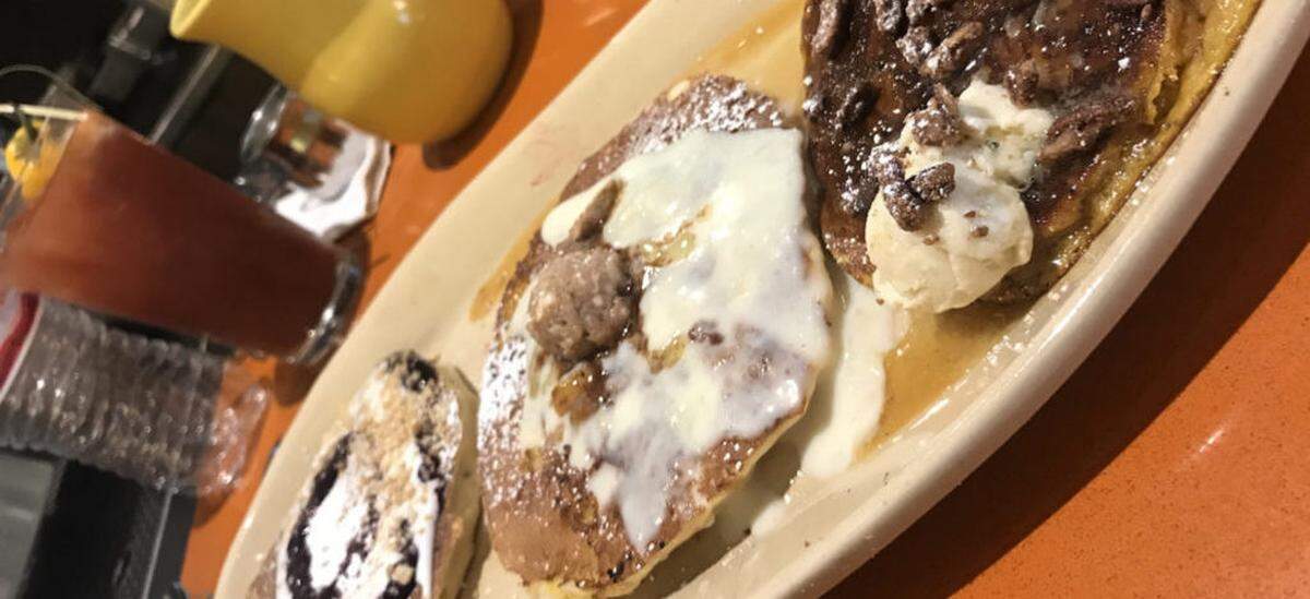 Snooze Eatery’s pancake flights