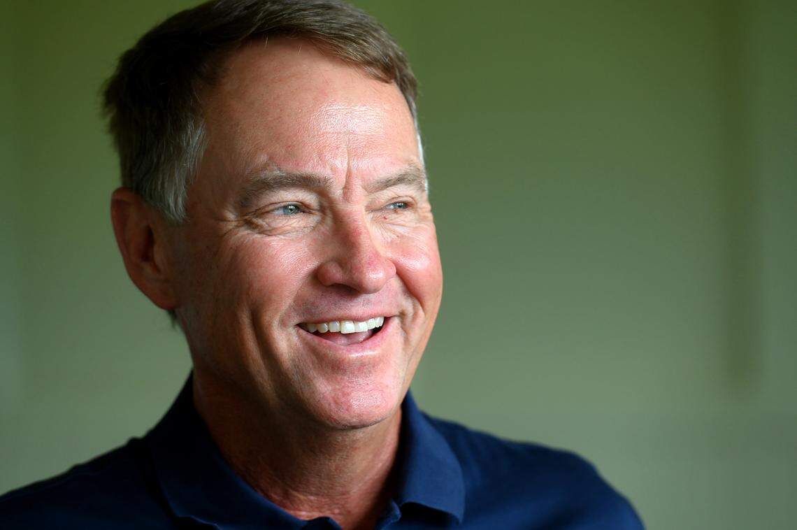 Presidents Cup captain Davis Love III in Sea Island, GA. on Friday, September 2, 2022.
