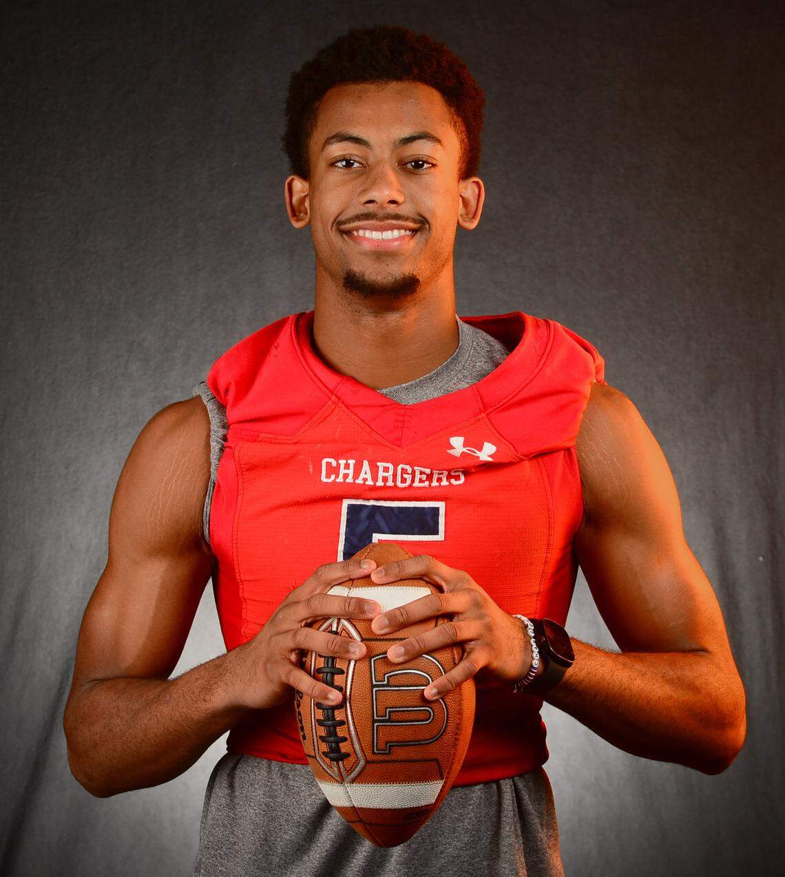 Providence Day Chargers wide receiver Gordon Sellars on Tuesday, December 9, 2025.