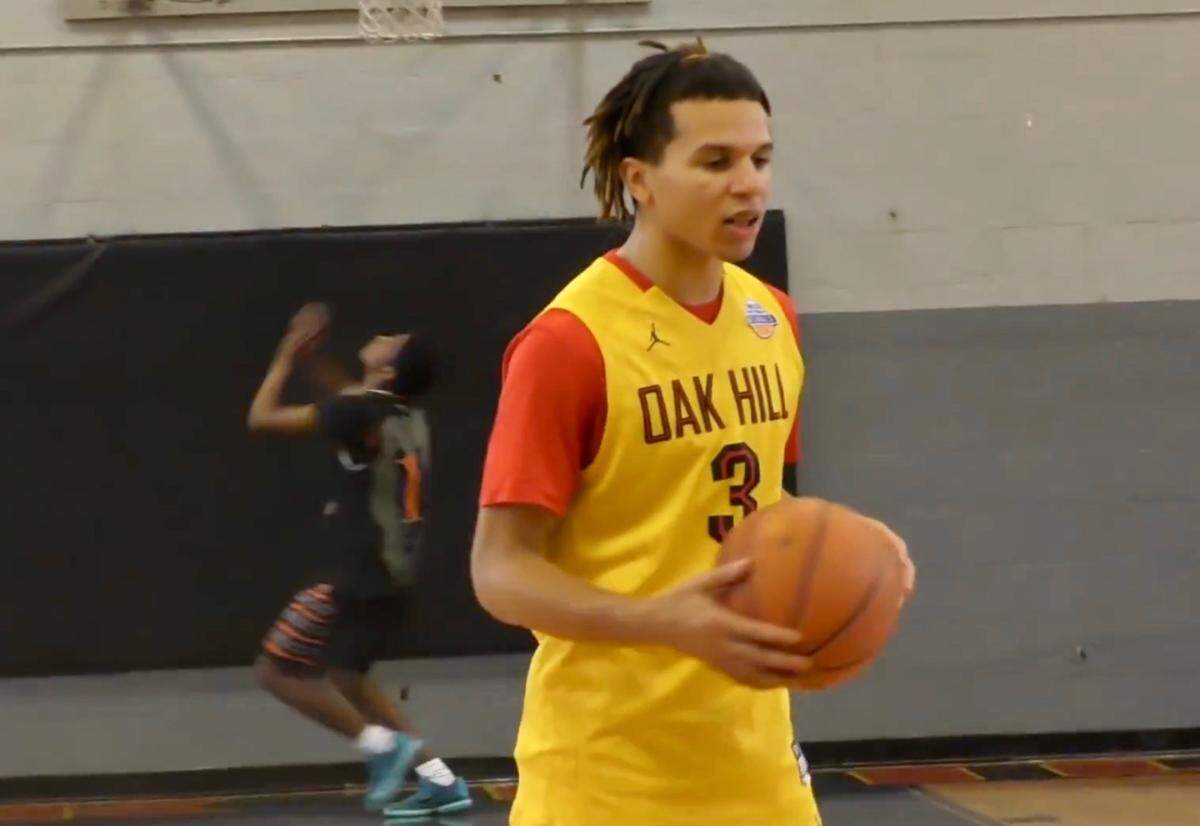 Oak Hill (Va) point guard Cole Anthony has North Carolina and Wake Forest among his college finalists. He’ll play at the Carmel Christian Tip-Off in Matthews Saturday.