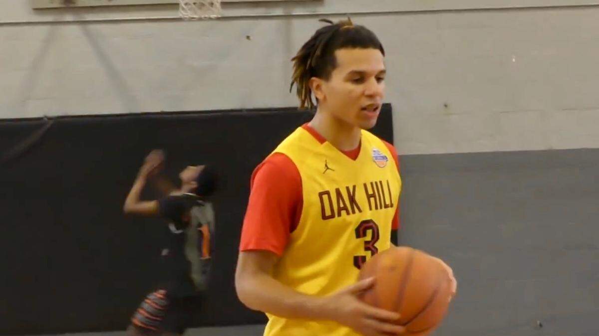 Oak Hill (Va) point guard Cole Anthony has North Carolina and Wake Forest among his college finalists. He’ll play at the Carmel Christian Tip-Off in Matthews Saturday.
