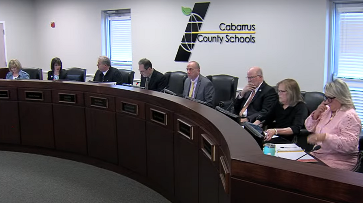 The Cabarrus County Schools Board of Education met April 14 where members discussed introducing prayer to the beginning of meetings.