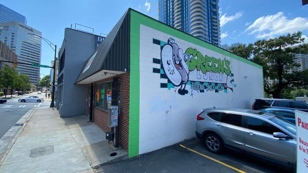 Green’s Lunch has been open in Charlotte since 1926.