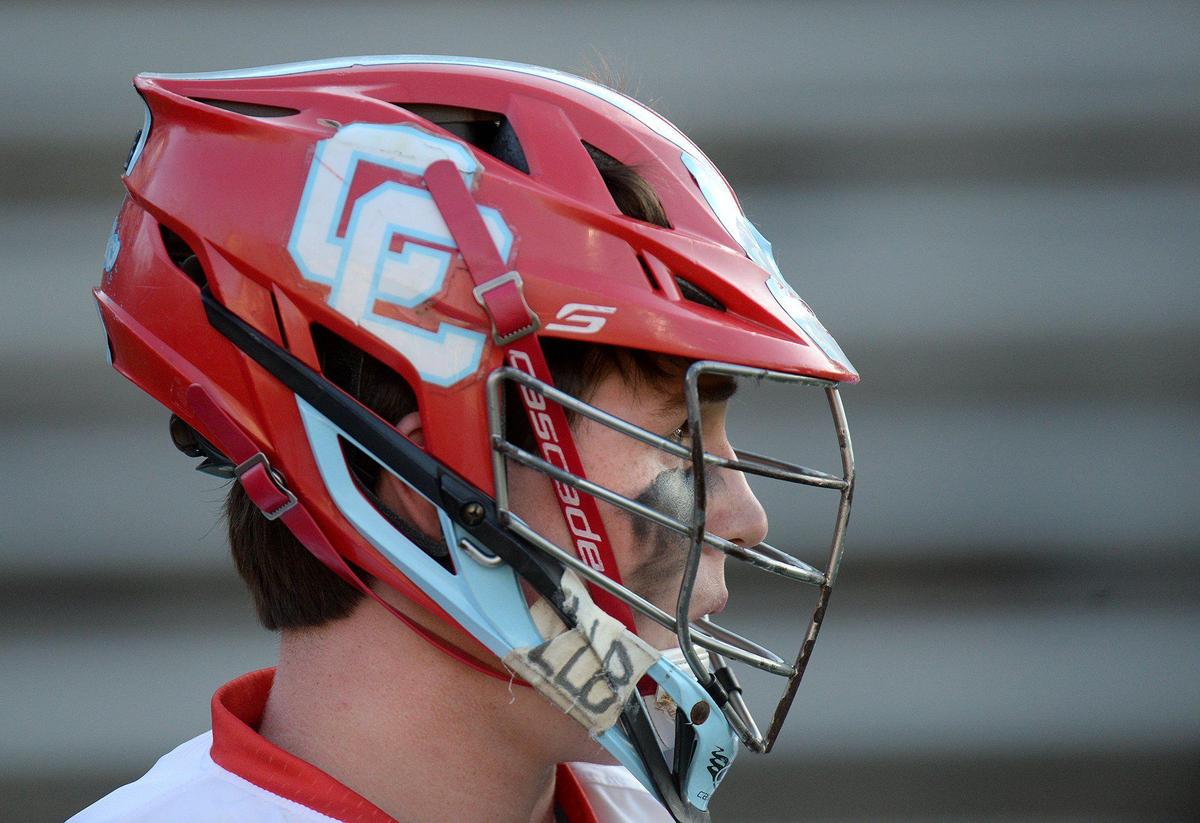 Charlotte Catholic’s, #1. Jack Ransom, a Georgetown recruit, is a standout player for the Cougars. He recently scored seven goals against Myers Park. The teams battled on Monday, April 8, 2024.